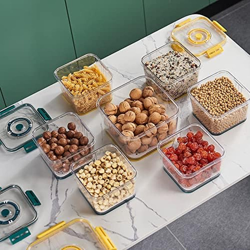 Food Storage Containers,186/98/48 Oz Multifunctional Draining Crisper with Strainers,Vegetables and Fruits Storage Containers with Lids Suitable for All Kinds of Food Storage,Bpa Free Plastic